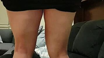 did you see clothes ripped during nude twerking on couch?