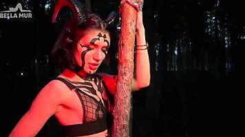 Bella Mur's Succubus Cosplay Orgy Vlog with Dirty Talk