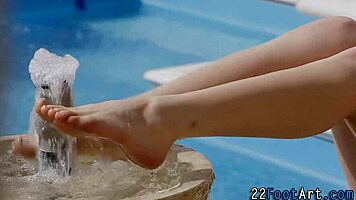 foot fetish teen 18+ tugs and jerks cum in high definition erotic hardcore