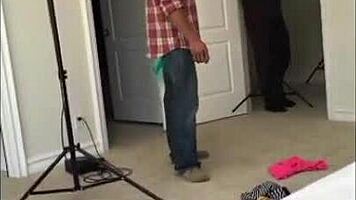 Felicity Feline's behind-the-scenes compilation on set with tattoos and blue eyes