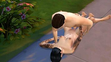 Sims 4 Teen 18+ Hot Girl Fucks With Condom