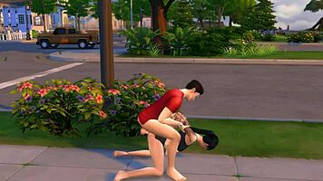 Sims 4 Teen 18+ Hot Girl Fucks With Condom