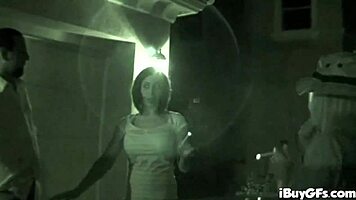 riley evans chats with friend in pov