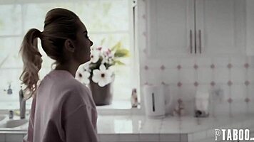 Aaliyah Love and Kristen Scott in Taboo Intervention with Petite Teens