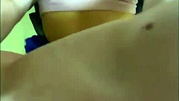 Stepmother aroused by stepson's nipple play!