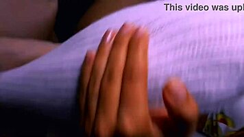 Did the tight college teen and her mother-in-law get accidentally rubbed on the stairs?