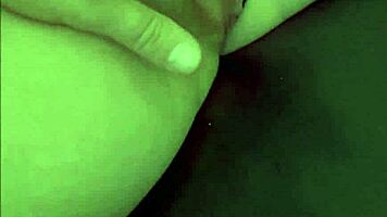 STEPDAUGHTER ORGASMS FOR STEPDADDY POV - AUBREY SINCLAIR MASTURBATES TITS