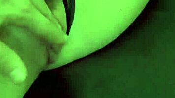 STEPDAUGHTER ORGASMS FOR STEPDADDY POV - AUBREY SINCLAIR MASTURBATES TITS