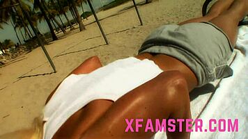 Teen gets anal blowjob and facial cumshot