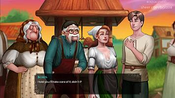 Old Grandma Turns into Big Tits Teen