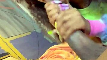 mini the stallion takes that big black cock 😈