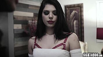 Bad Guy Bangs Wet Latina's Pussy After Blowjob