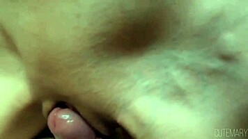 I’m grinding close up on this virgin dripping creampie pussy every day.