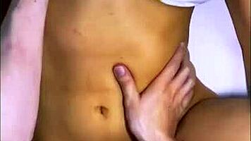 His friend's stepmother was so attractive, he always had erotic dreams about her when she stayed over.