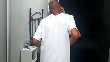 I am a chubby wife fucking passionately with my endowed lover on my husband's bed