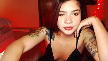 sensual dominican teen 18+ rubs her pussy firmly on webcam just for you live from dominica