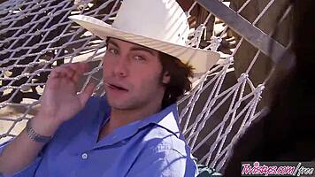 Brandy Aniston rides solo