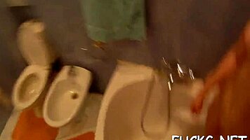 naughty teen 18+ gets FUCKED on a hidden LIVECAM by old guy.