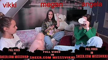 Three Pussies Craving Cock On Webcam