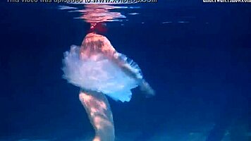 Look At Bulava Lozhkova's Big Tits And Ass Underwater!