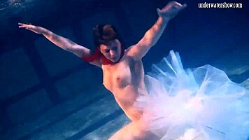 Look At Bulava Lozhkova's Big Tits And Ass Underwater!