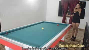 Mariana Martix Bets And Gets Fucked By Soldier's Huge Cock!