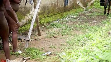 Landlord Catches Tenant Fucking Outdoors Without Shame