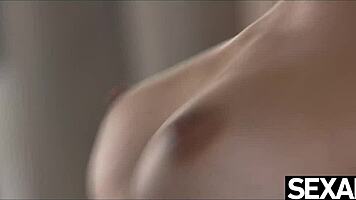 watch this sexy girls tits jiggle as she rides her lovers cock