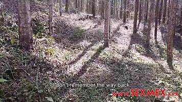 Horny Petite 18+ Nymph Receives Cum In Mouth In Forest POV