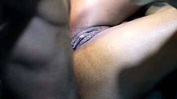 amateur gianna's big clit and warm pussy get cum inside during homemade pov fucking