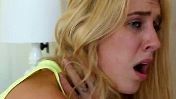 Cadence Lux Feels The Intense Emotion As Her Step-Sis Learns The Lesson Of Deepthroat And Facial Cumshots