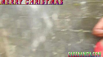 African Gift With Her Friend Attended A Christmas Party In The Farm And Got Fucked