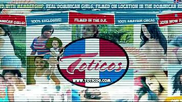 two teen dominican babes tag team horny black american guy