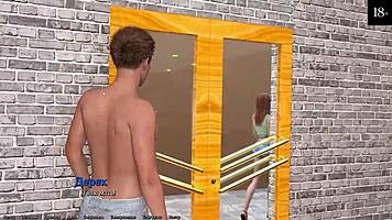 complete being a dik gameplay part one with big cock and small tits