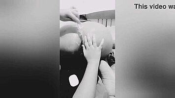 Depilação day: sucked and licked shaved husband