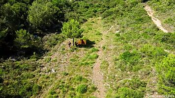 Drone Catches Young 18+ Couple FUCKING Outdoors!