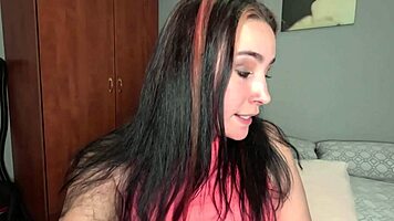 Fat Pussy Slut Enjoys Multiple Orgasms with New Bedroom Toy