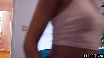 Asian teen lesbian kimmy kimm sneaks into girlfriends kimora quin house for passionate encounter