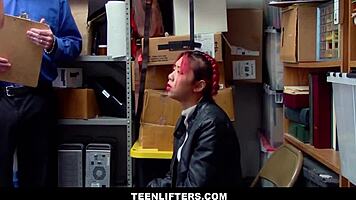 petite 18+ asian stepmom trades sex with officer for shoplifter stepdaughter - Christy Love, Kimberly Chi