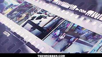 Petite Blonde Shoplifter Strip Searched By Officer Abby Adams