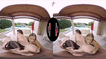 Spoiled teen 18+s riding, kissing, and doggystyle out of control in outdoor foursome!