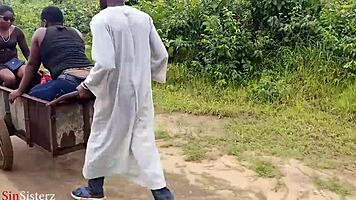 Check Out ABOKI FUCKING Two Villagers in Wild Behind-the-Scenes Action!