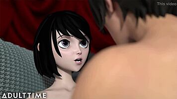 Adult time hentai school features hot teacher and teen 18+ students in anime cartoon fucking