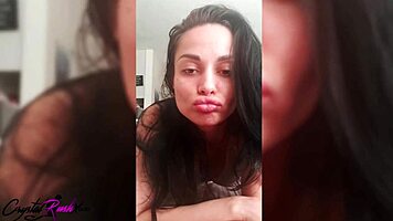 Busty Babe Experiences Deep Pleasure Fingering Her Tight Pussy