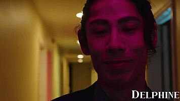 Wow! Kira Noir, Sexy Maid, Pleases Customers with Hot Blowjob in Delphine Films Roleplay!