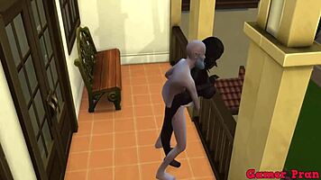 Goku's cap 2: Maestro Roshi's harem goes wild with sex, trios, and orgies, aiming for anal finishes, but something goes wrong