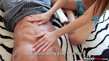 young virgin explores garage with elena gilbert
