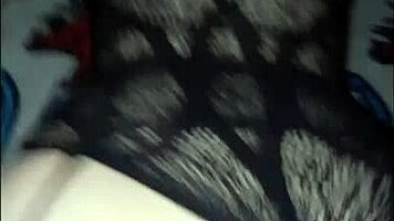 latina teen squirts as stepdad removes condom 😈