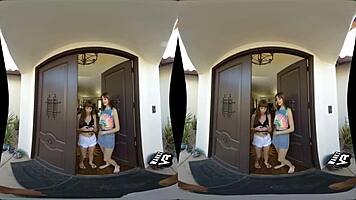 wankzvr presents lena anderson with alex blake in a full lesbian riding scene with teen 18+ brunettes and small 18+ tits. enjoy the hairless reality action.