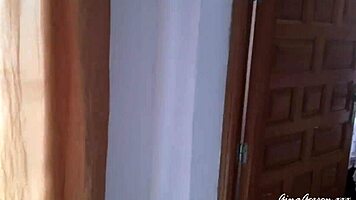 Ibiza Trip Turns Wild with Teen Blonde in Ripped Clothes on Spanish Beach